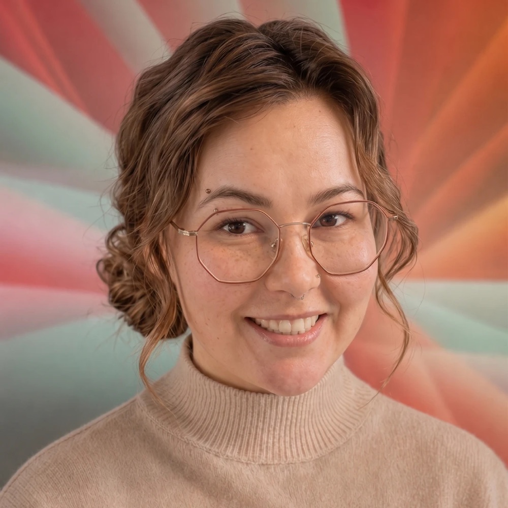 Portrait of Alexandra van Eeden, founder of Kaleidoscope Learning Co.